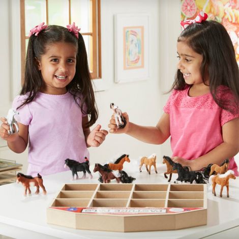 Rase de caluti, colectie 12 piese, Melissa and Doug 592 - poza 5