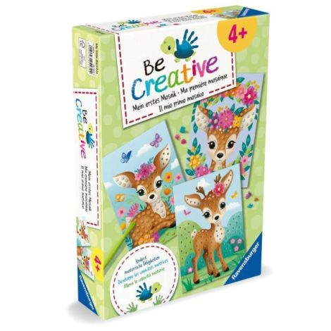 Ravensburger - Be Creative Set midi de creatie mozaic caprioare - poza 2