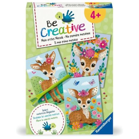Ravensburger - Be Creative Set midi de creatie mozaic caprioare - poza 3