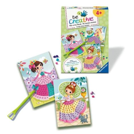 Ravensburger - Be Creative Set midi de creatie mozaic printese - poza 1