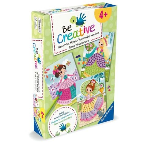 Ravensburger - Be Creative Set midi de creatie mozaic printese - poza 2