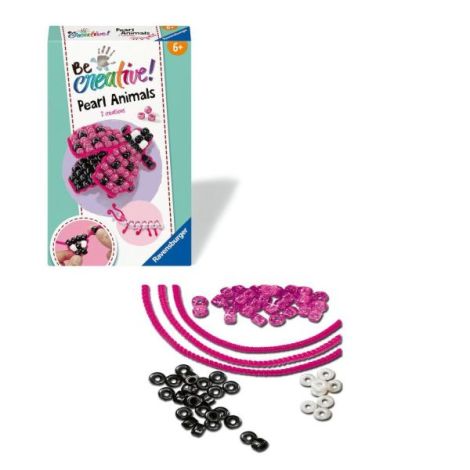 Ravensburger - Be Creative Set mini de creatie din perle gargarita si larva - poza 1
