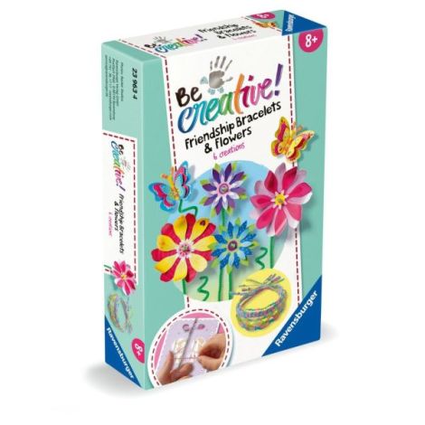Ravensburger - Be Creative Set mini de creatie flori si bratari - poza 2