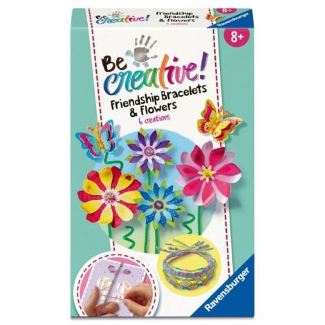 Ravensburger - Be Creative Set mini de creatie flori si bratari - poza 3