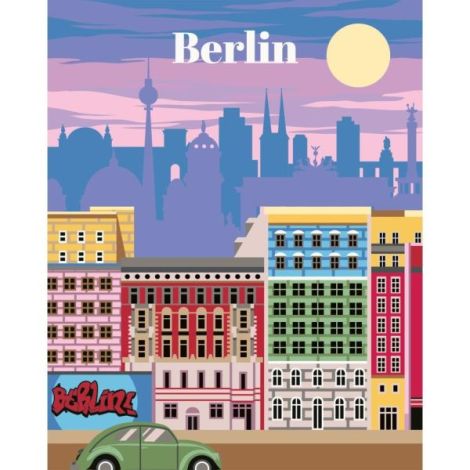 Ravensburger - CreArt pictura pe numere pentru adulti Berlin - poza 3