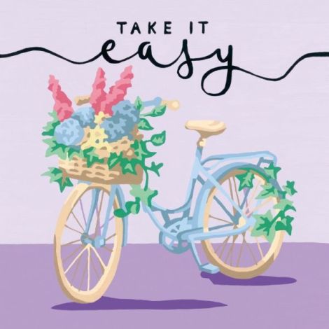 Ravensburger - CreArt pictura pe numere pentru adulti bicicleta Take it easy - poza 2