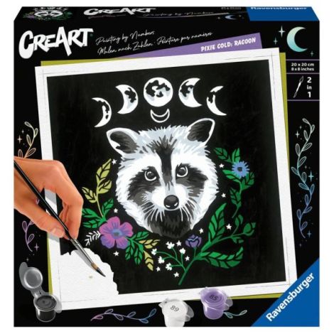 Ravensburger - CreArt pictura pe numere pentru adulti editie Pixie Cold raton - poza 1