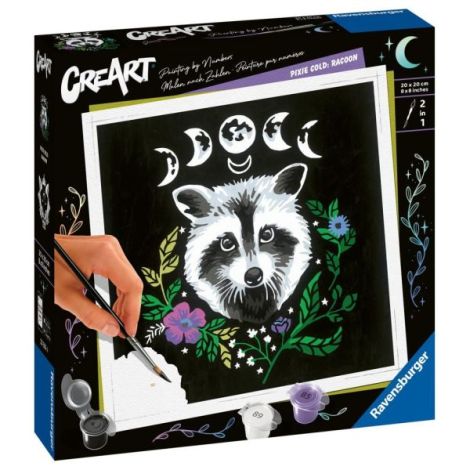 Ravensburger - CreArt pictura pe numere pentru adulti editie Pixie Cold raton - poza 2