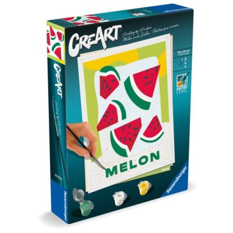 Ravensburger - CreArt pictura pe numere pentru adulti pepene - poza 2