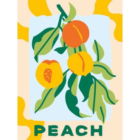 Ravensburger - CreArt pictura pe numere pentru adulti piersici - poza 3