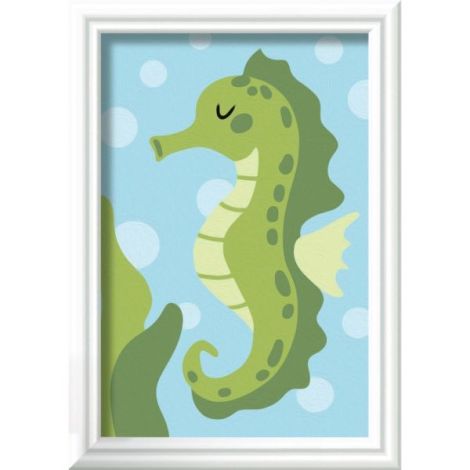 Ravensburger - CreArt pictura pe numere pentru copii calut de mare prietenos - poza 3