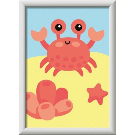 Ravensburger - CreArt pictura pe numere pentru copii crab prietenos - poza 3