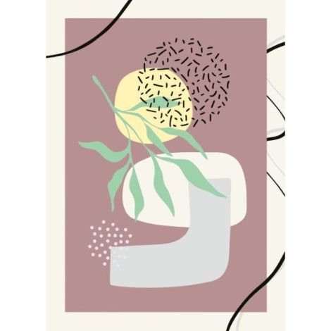 Ravensburger - CreArt pictura pe numere pentru copii forme abstracte - poza 3