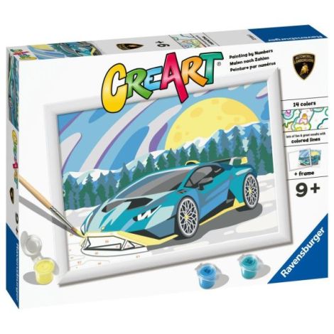Ravensburger - CreArt pictura pe numere pentru copii Lamborghini - poza 2