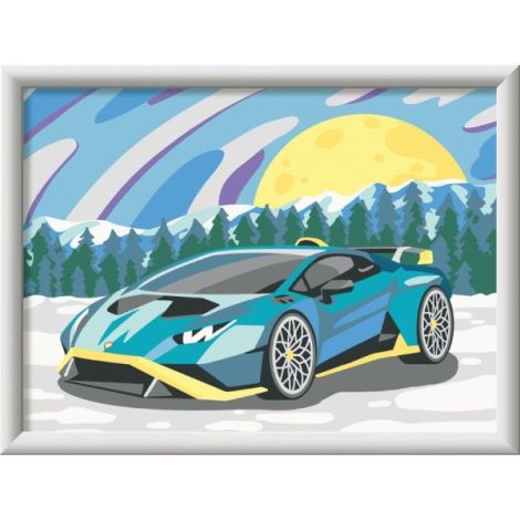 Ravensburger - CreArt pictura pe numere pentru copii Lamborghini - poza 3