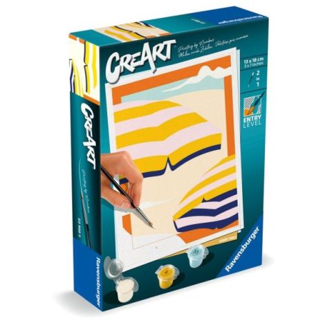 Ravensburger - CreArt pictura pe numere pentru copii timpuri insorite - poza 2