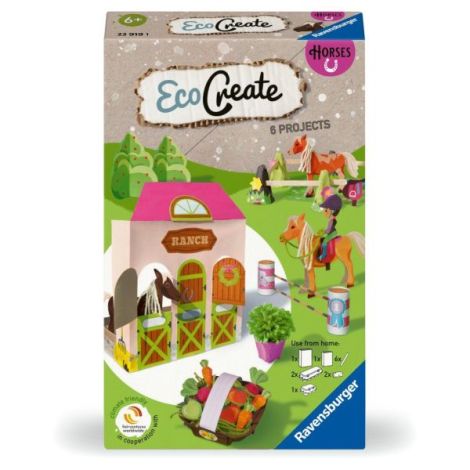 Ravensburger - Eco Create Set de creatie ferma de cai ce include 6 proiecte - poza 3