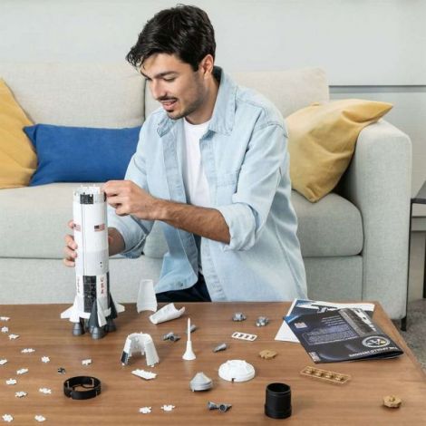 Ravensburger - Puzzle 3d Apollo Saturn V 440 Piese - poza 3