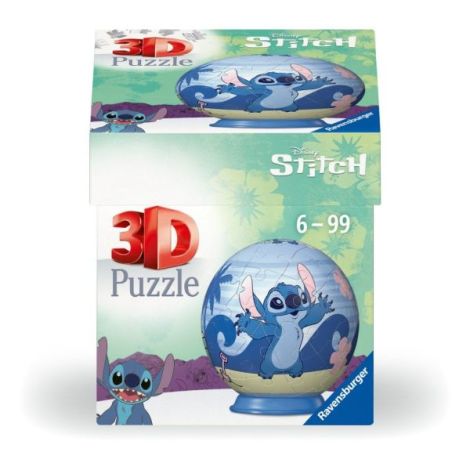 Ravensburger - Puzzle 3D bila Disney Stitch 54 piese - poza 2