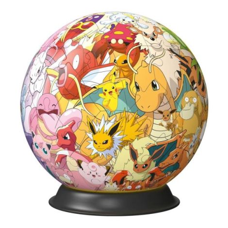 Ravensburger - Puzzle 3D bila personaje Pokemon 72 piese - poza 3