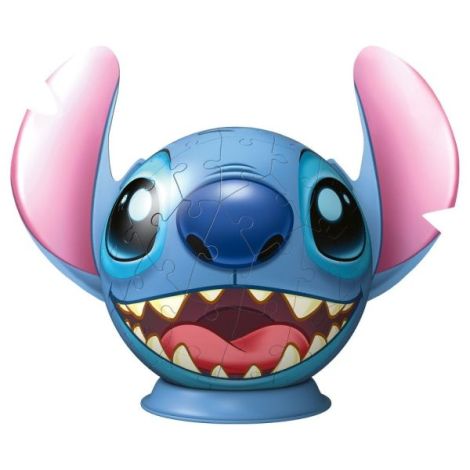 Ravensburger - Puzzle 3D Disney Stitch figurina Stitch cu urechi 72 piese - poza 3