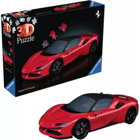 Ravensburger - Puzzle 3D Ferrari SF 90 108 piese - poza 1