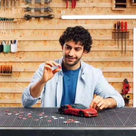 Ravensburger - Puzzle 3D Ferrari SF 90 108 piese - poza 4