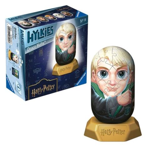 Ravensburger - Puzzle 3D Hylkies Harry Potter mini figurina de colectie Draco Malfoy 54 piese - poza 1