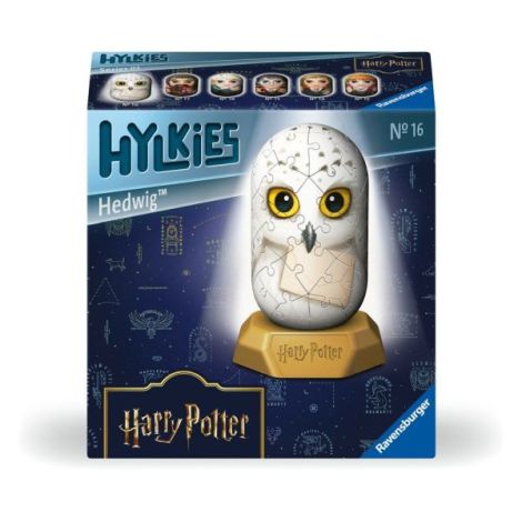 Ravensburger - Puzzle 3D Hylkies Harry Potter mini figurina de colectie Hedwig 54 piese - poza 2