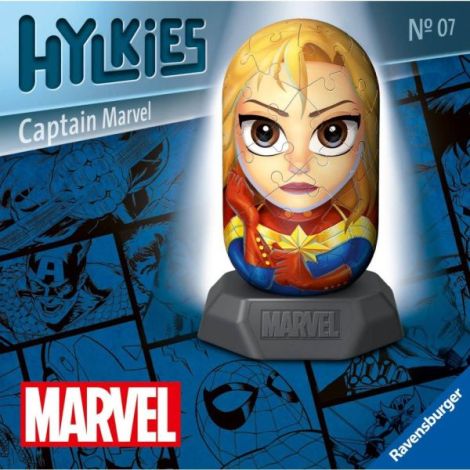 Ravensburger - Puzzle 3D Hylkies Marvel captain Marvel 54 piese - poza 4