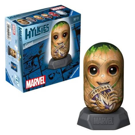 Ravensburger - Puzzle 3D Hylkies Marvel Groot 54 piese - poza 2