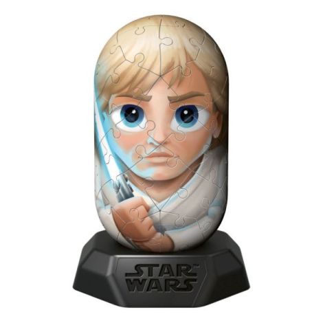 Ravensburger - Puzzle 3D Hylkies Star Wars Lluke Skywalker 54 piese - poza 1