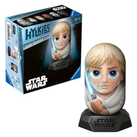 Ravensburger - Puzzle 3D Hylkies Star Wars Lluke Skywalker 54 piese - poza 2