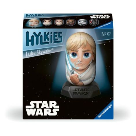Ravensburger - Puzzle 3D Hylkies Star Wars Lluke Skywalker 54 piese - poza 3