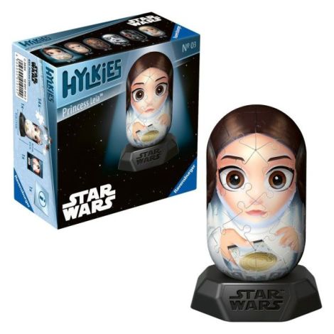 Ravensburger - Puzzle 3D Hylkies Star Wars printesa Leia 54 piese - poza 2