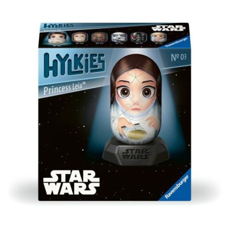 Ravensburger - Puzzle 3D Hylkies Star Wars printesa Leia 54 piese - poza 3