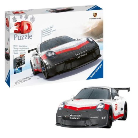 Ravensburger - Puzzle 3D Porsche 911 GT3 Cup 108 piese - poza 1