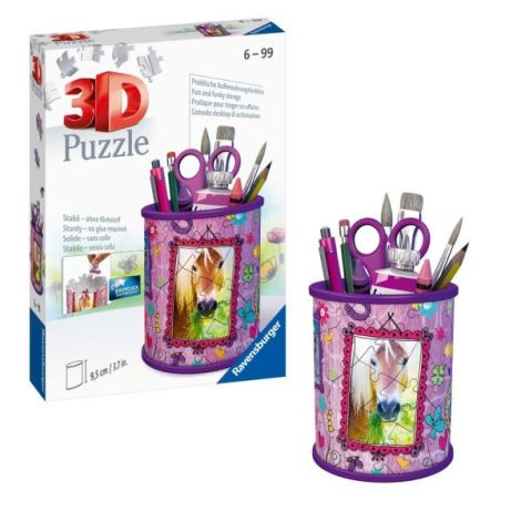 Ravensburger - Puzzle 3D suport pixuri calut 54 piese - poza 1