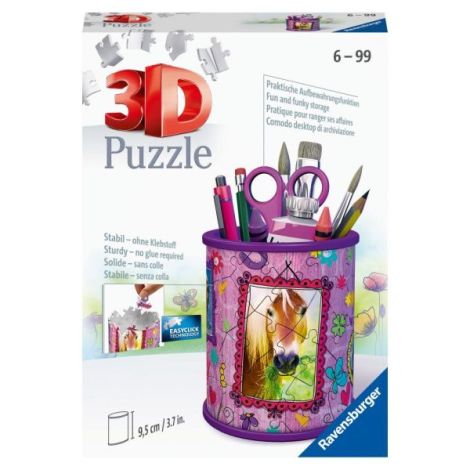 Ravensburger - Puzzle 3D suport pixuri calut 54 piese - poza 2