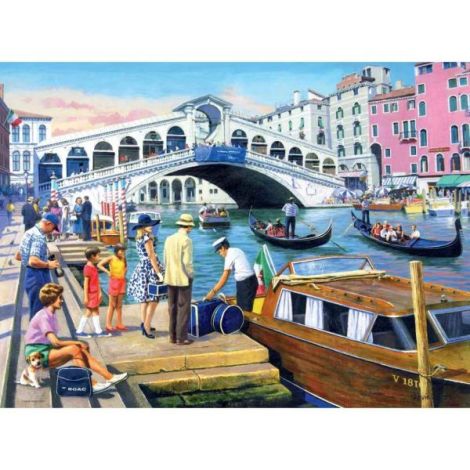 Ravensburger - Puzzle amintiri din vacanta 2x500 piese - poza 4