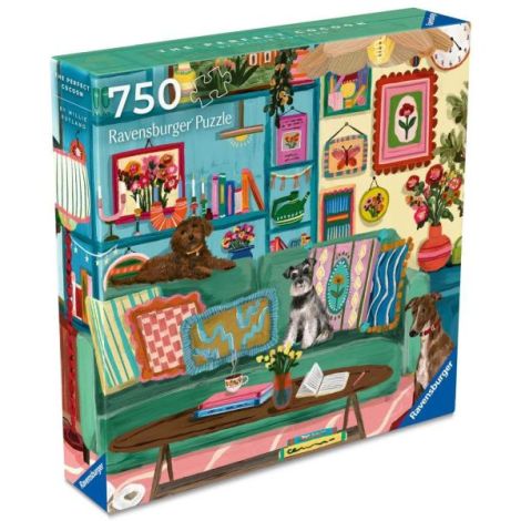 Ravensburger - Puzzle artistic coltul fericirii cu blanosi 750 piese