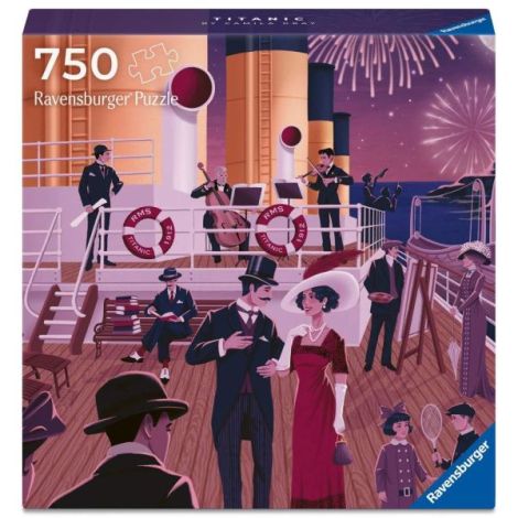 Ravensburger - Puzzle artistic Titanic 750 piese - poza 2