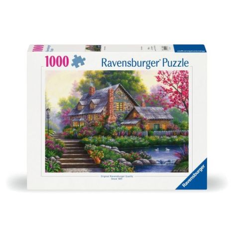Ravensburger - Puzzle cabana romantica 1000 piese design nou - poza 2