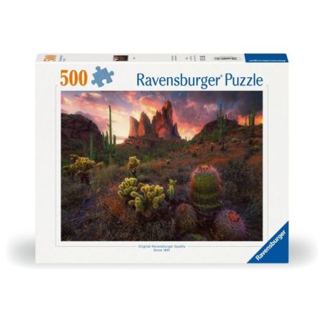 Ravensburger - Puzzle cactusi 500 piese - poza 1