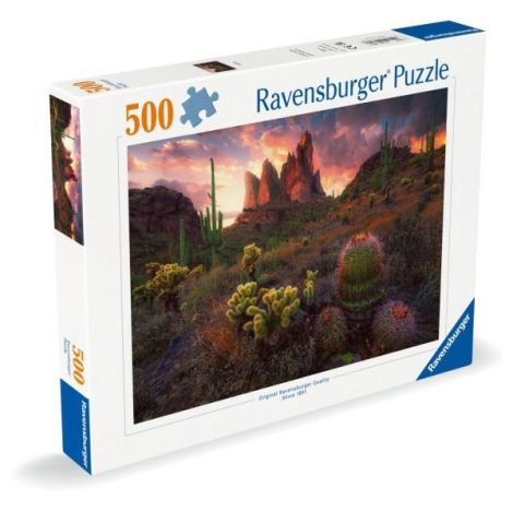 Ravensburger - Puzzle cactusi 500 piese - poza 2