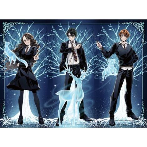 Ravensburger - Puzzle care straluceste in intuneric Harry Potter 500 piese - poza 3