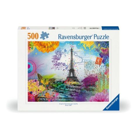 Ravensburger - Puzzle carte postala din Paris 500 piese - poza 2