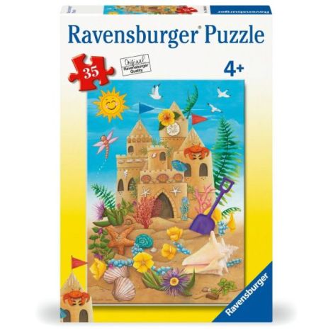 Ravensburger - Puzzle castel de nisip 35 piese - poza 1