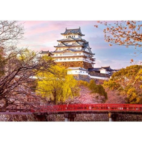 Ravensburger - Puzzle castele minunate Castelul Himeji Japonia 1000 piese - poza 3