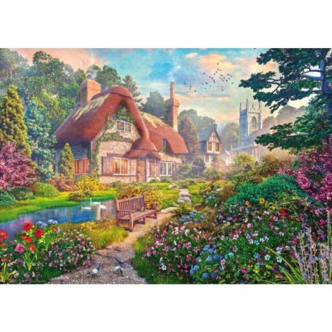Ravensburger - Puzzle casuta de langa stejar 1000 piese - poza 3